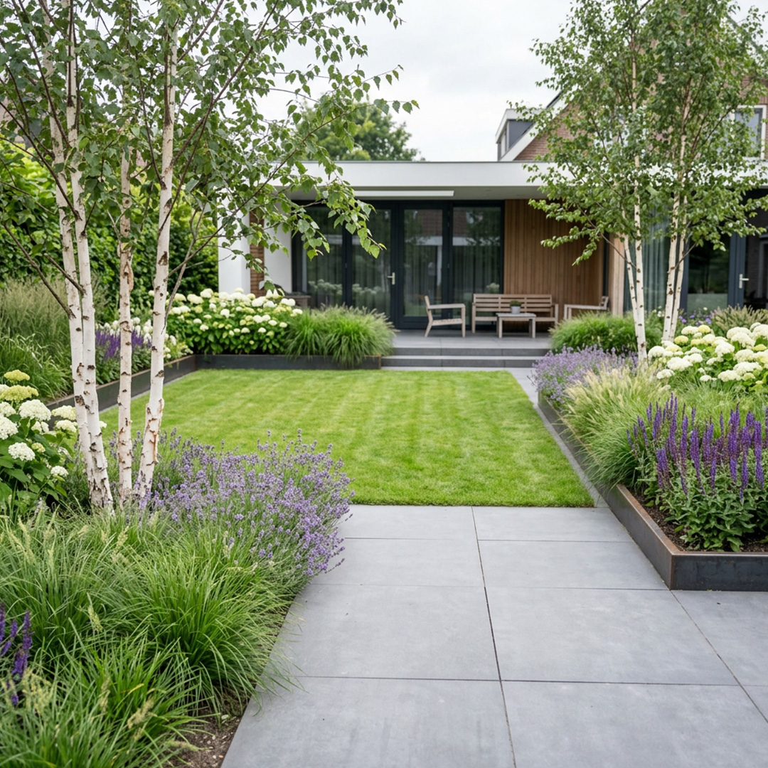 moderne beplanting voor in je tuin