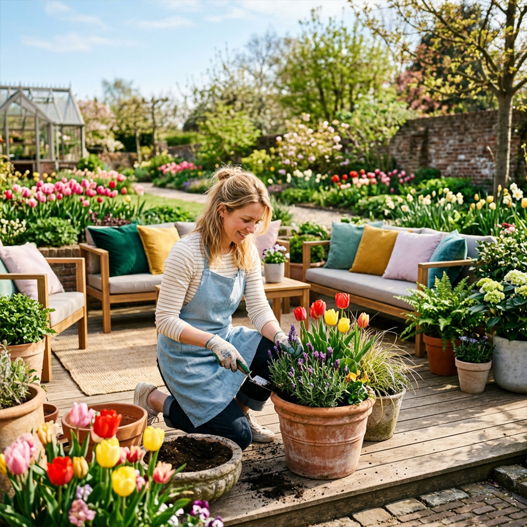 maak je tuin klaar voor de lente